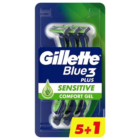 Купить Бритва для бритья GILLETTE Blue 3 (Жиллет Блу 3) Sensetive Plus ...