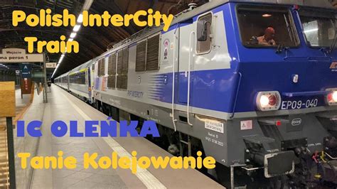 IC 1628 IC OLEŃKA Warszawa Wschodnia Wrocław Główny Polish