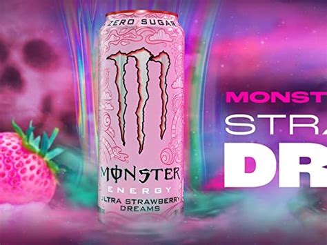 Monster Energy Ultra Strawberry Dream Tha Munchies