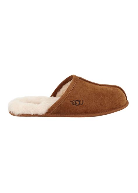 Ugg Scuff Shearling Mule Slipper Navy Editorialist