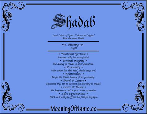 Shadab Meaning Of Name