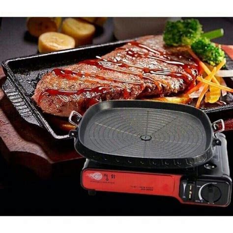 Samgyupsal Grill Pan Set Non Stick Stove Samgyup Lazada Ph