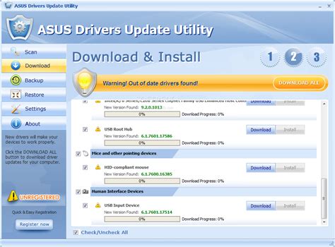 Asus Drivers Update Utility 81599053052 Download Review Screenshots