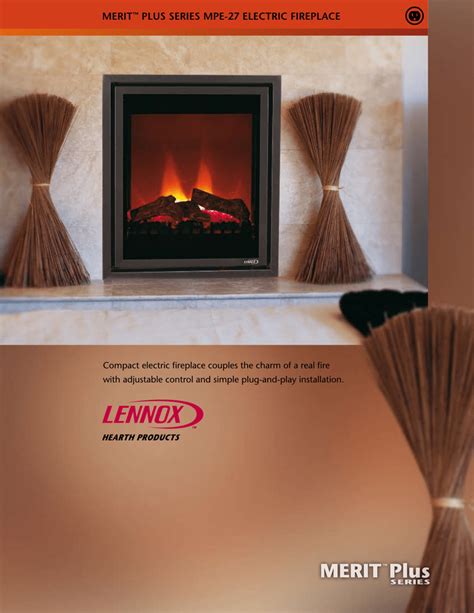 Lennox Merit Plus Electric Fireplace Mriya Net