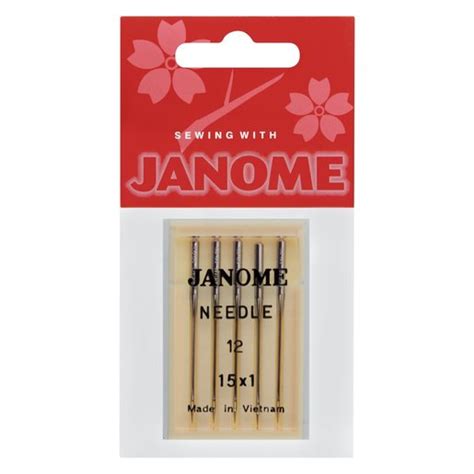 Janome Sewing Machine Needle Size 12 Pnp