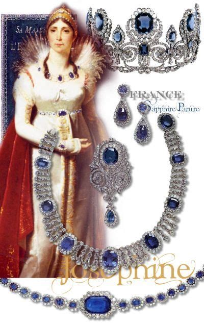 Saphir Diamant Parure Schmuck Der Kaiserin Josephine Von Frankreich