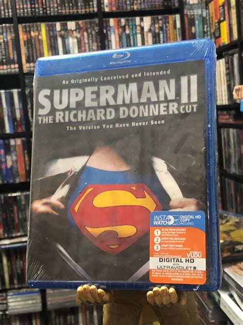 Superman II The Richard Donner Cut Blu Ray Gene Hackman Christopher