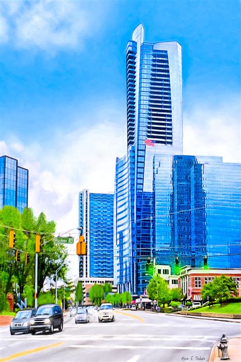 Soaring Into The Buckhead Skies Atlanta Skyline Photograph By Mark