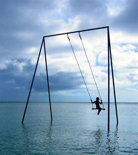 My daughter swinging after school today : r/pics