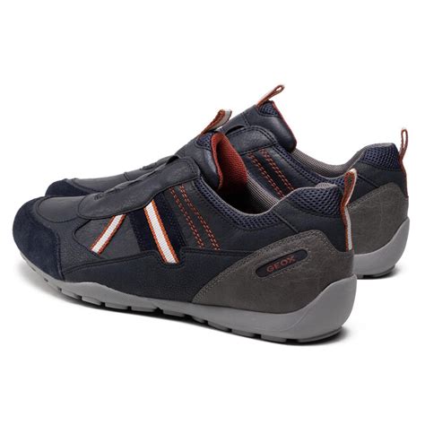 Sneakers Geox U Ravex B U043FB 0PTEK C4002 Navy Eschuhe De