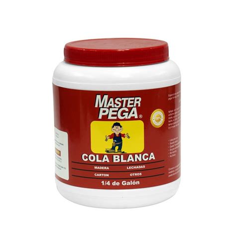 Pegamento Cola Blanca Master Pega Almacenes Bou