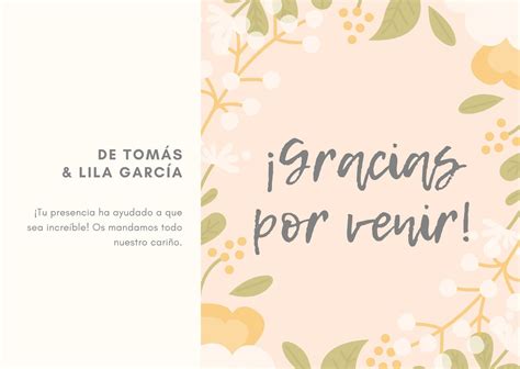 Crea Tarjetas De Agradecimiento Online Gratis Canva