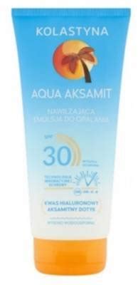 Kolastyna Aqua Aksamit Nawil Aj Ca Emulsja Do Opalania Spf Ml