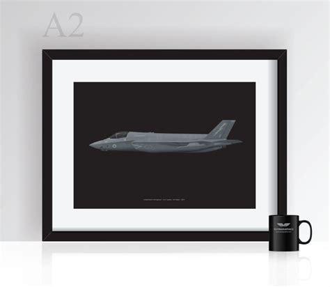 F-35B ZM137 - A2 or A3 Poster | Flyingraphics