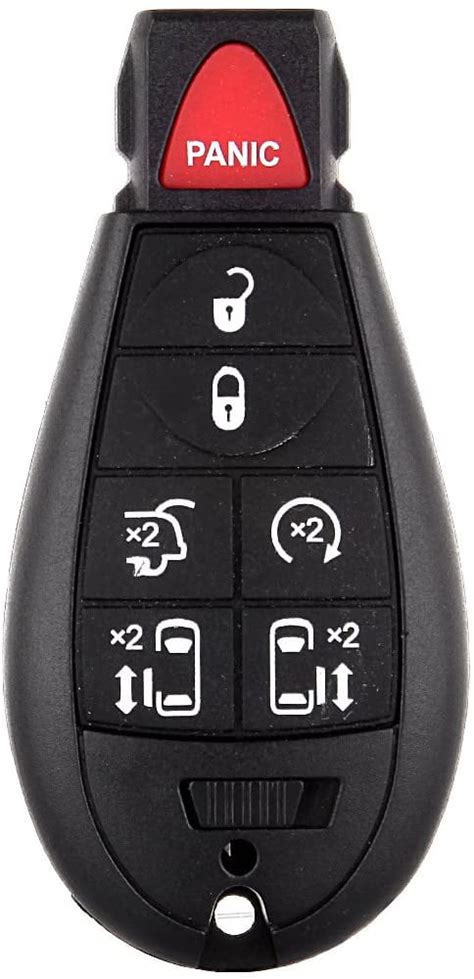 ECCPP Uncut Keyless Entry Remote Replacement For Chrysler 433MHz 2008