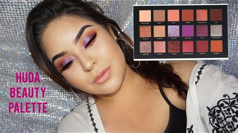 Huda Beauty Dessert Dusk Palette Youtube