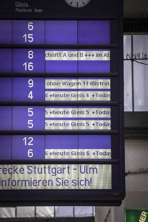 Fotostrecke Stuttgart Gleisverlegung Gleisverlegungen Am Bahnhof