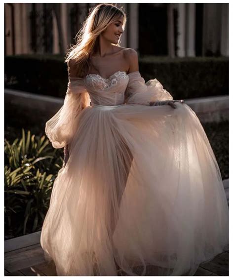 Romantic Light Pink Princess Wedding Dress 2019 Sweetheart Appliqued ...