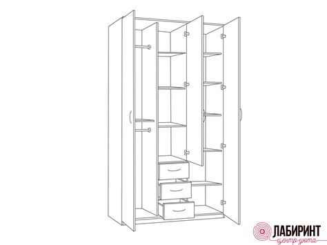 Дуэт шкаф 2 х дверный - фото