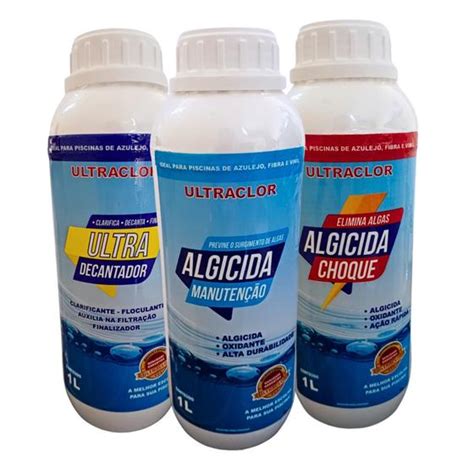 Algicida Para Piscina Choque Manuten O Para Limpeza De Piscina