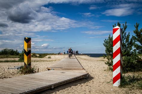 Das Seebad Ahlbeck Ist Direkt Neben Der Internationalen Grenze Zu Polen