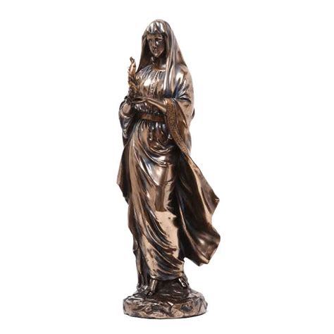 Bronze Hestia Statue