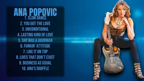 Ana Popovic Year S Essential Hits Roundup Carefree YouTube