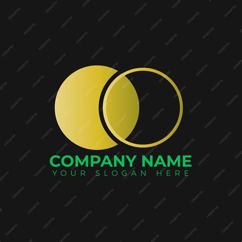 Premium Vector Vector Gradient Business Logo With Ellipse Shapes