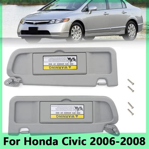 Sol S R C Ve Sa Yolcu Taraf G Ne Likler Honda Civic I In 2006