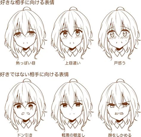 7つのポイントを意識しよう！ 繊細な表情の描き方講座 いちあっぷ Anime Drawings Tutorials Anime