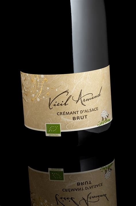 Brut Biologische AOC Crémant d Alsace La Cave du Vieil Armand