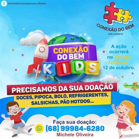 Projeto Conexão do Bem faz arrecadação para promover festa para