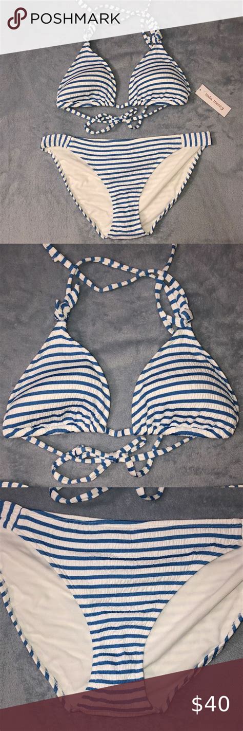 Hula Honey Bikini Striped Bikini Plus Fashion Fashion Tips Fashion