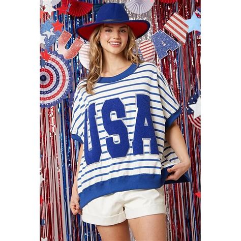 Bandera De Usa T Shirt Bandera De Usa Para Mujer Adulto Día De La