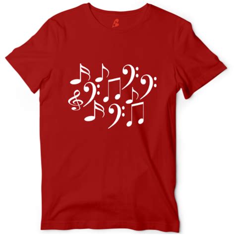 Musical Notes - BandAdda Rock Metal Band T-shirt