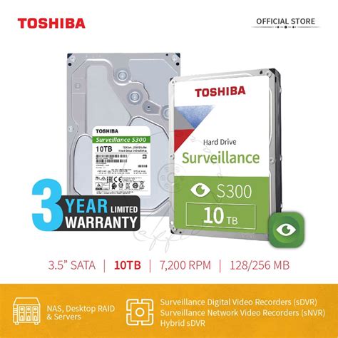 Toshiba S Pro Tb Surveillance Internal Hard Disk Drive Ihdd