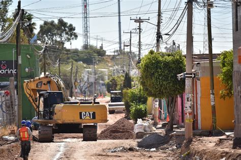 Avanza dignificación de la calle Lomas de San Francisco en la zona sur