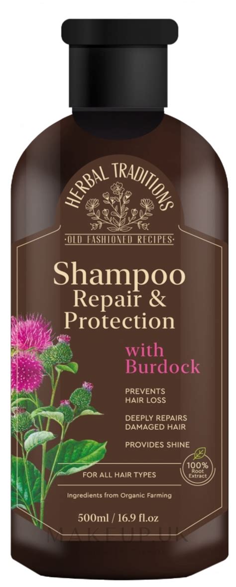 Herbal Traditions Shampoo Repair Protection With Burdock Burdock