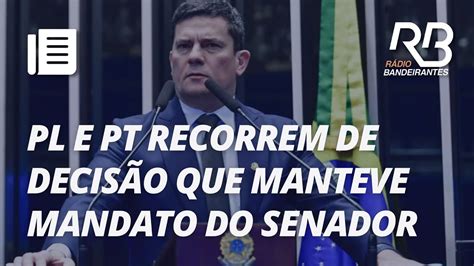 PL e PT recorrem da decisão do TRE PR que absolveu Sérgio Moro