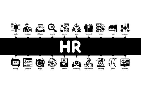 Hr Human Resources Minimal Stock Photo Containing Infographic And