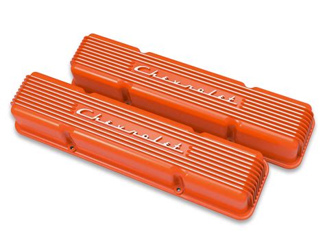 Holley 241 109 Holley GM Licensed Vintage Series SBC Valve Covers