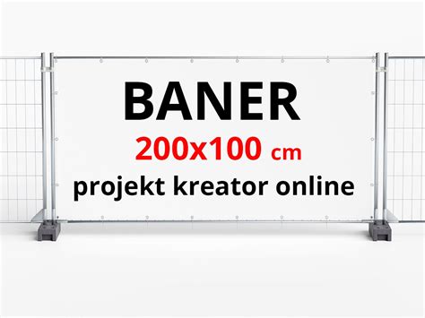 Baner Reklamowy Plandeka 2x1 Projekt Kreator Cena Opinie Banery