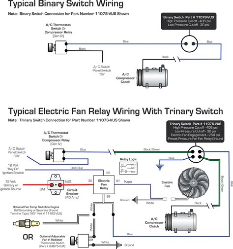 Trinary Pressure Switch Wiring Diagram