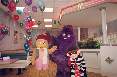 Grimace Celebrating Birthday with McDonaldland Friends - Tiramisu For