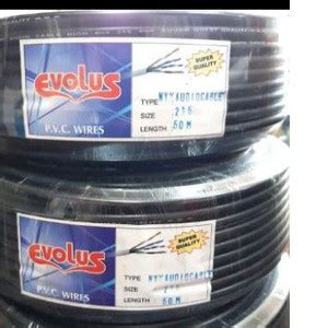 Jual AB11 KABEL LISTRIK Evolus 2X1 5 SERABUT 50METER KABEL LISTRIK