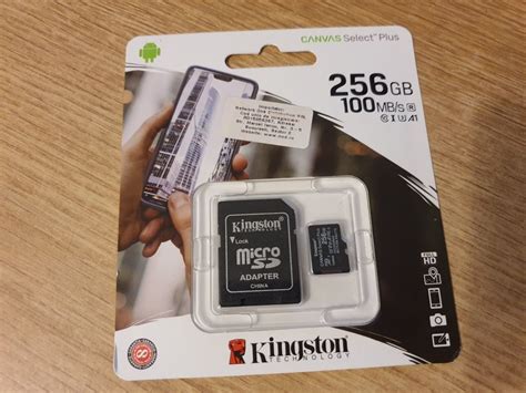 256GB Micro SD карта памет Kingston HC Class 10 гр. Пазарджик Идеален ...