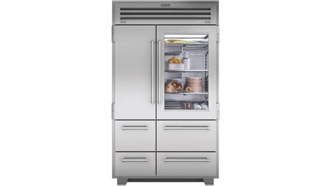 Frigorifero Freezer Con Ice Maker E Porta In Vetro Icbpro G