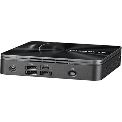 GIGABYTE GB BRR7 4800 Barebone PC Poste De Travail UCFF Noir 4800U 2