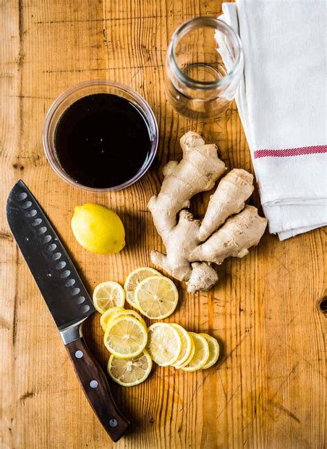 Ginger Lemon Honey Tea | Best Natural Remedy for Cold + Flu