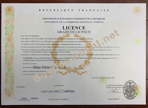 How To Buy Paris Iii Diploma Certificate Buy Fake